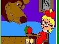 Igra Masha at a lesson at the Bear