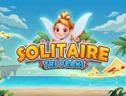 Igra Tri Peaks Solitaire  online.