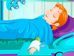 Igra Cold Heart: Operacija na ruku princeze Anne  online.