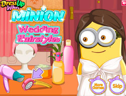 Igra Minions: Vjenčanje frizura  online.