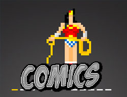 Igra Guess comics piksela  online.