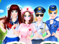 Igra Vocational Girl dressup