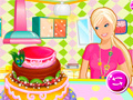 Igra Barbies Birthday Cake