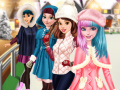 Igra Princesses Go Ice Skating