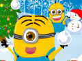 Igra Minions Christmas Snowball Wars