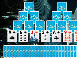 Igra Solitaire neboder  online.