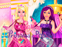 Igra Barbie: Princeza Pop Star  online