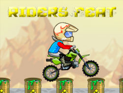 Igra Feat motocikliste  online.