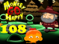 Igra Monkey Go Happy Stage 108