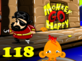 Igra Monkey Go Happy Stage 118