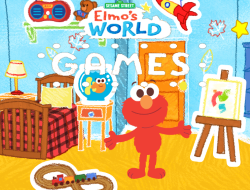 Igra Ulica Sesame: World Games Elmo  online.