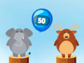 Igra Jungle balloons rounding