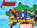 Igra Marvel Draw Your Hero