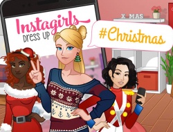 Igra Instagram Girls: Božićna haljina  online.