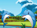 Igra Dolphin Dice Race