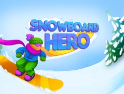 Igra Heroj snowboard online.