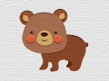 Igra Cartoon Bear Puzzle