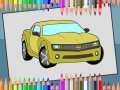 Igra American Cars Coloring Book