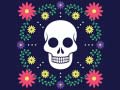 Igra Colorful Skull Jigsaw