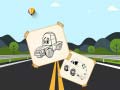 Igra Funny Cars For Kids Coloring