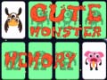 Igra Cute Monster Memory