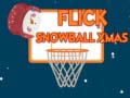 Igra Flick Snowball Xmas