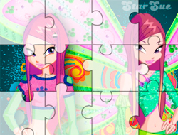 Igra Winx Club: Slagalice sa Roxy  online.