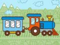 Igra Trains For Kids Coloring