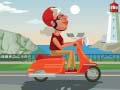 Igra City Scooter Ride Coloring