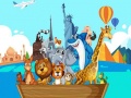 Igra Crazy Friends Travel The World Puzzle