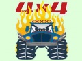 Igra Monster Trucks Coloring Pages