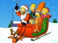 Igra Simpsons Christmas Jigsaw Puzzle