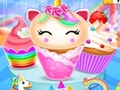 Igra Unicorn Mermaid Cupcake Cooking Design