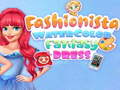 Igra Fashionista Watercolor Fantasy Dress