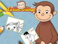 Igra Curious George Coloring Book