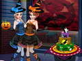Igra Halloween dress up game