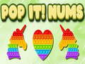 Igra Pop It! Nums 