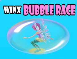Igra Winx Bubble Race online.