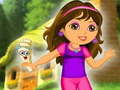 Igra Dora in the garden