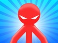 Igra Red Stickman vs Monster School