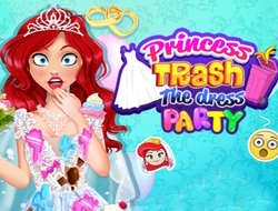 Igra Princess Trash Party  online.