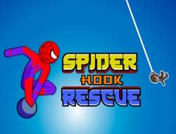 Igra Spašavanje Spider-Mana s kukom za hvatanje  online.
