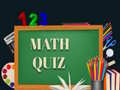 Igra Math Quiz 