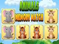 Igra Animals Memory Match