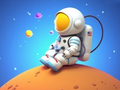 Igra Coloring Book: Spaceman Sitting