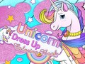 Igra Unicorn Dress Up Coloring Book