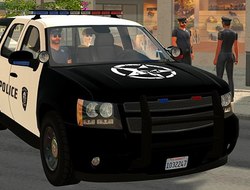 Igra Američki policijski SUV Simulator  online.