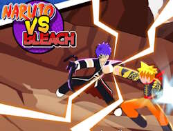 Igra Naruto protiv Bleach-a  online.