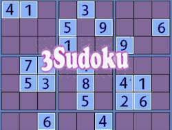 Igra 3Sudoku  online.