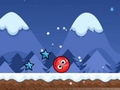 Igra Red Ball: A New Year's Adventure